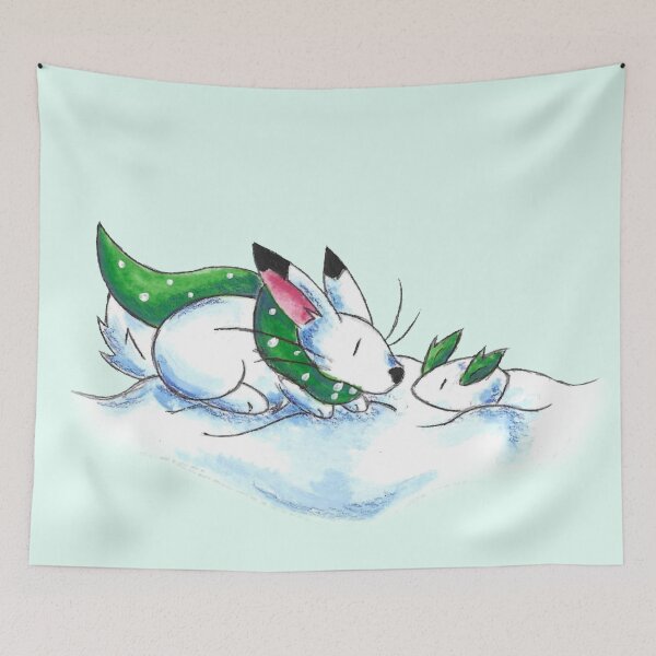 Item preview, Winter Bunny Buddies designed and sold by KOKeefeArt.