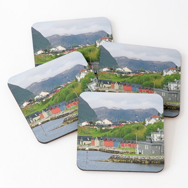 Item preview, Boat Houses in Alesund Norway designed and sold by Martyn R Arnold Fine Art Nature & Landscape Photography.