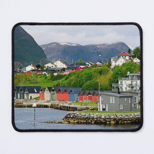 Item preview, Boat Houses in Alesund Norway designed and sold by Martyn R Arnold Fine Art Nature & Landscape Photography.