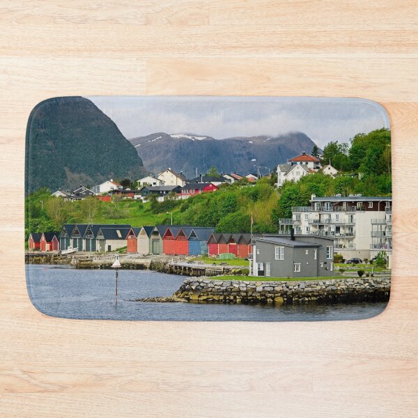 Item preview, Boat Houses in Alesund Norway designed and sold by Martyn R Arnold Fine Art Nature & Landscape Photography.
