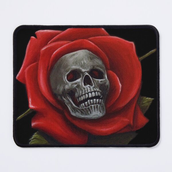 Item preview, Skull in Rose designed and sold by SandraWarmerdam.