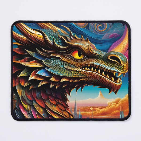 Item preview, Cosmic Trippy Dragon Dreams 13 designed and sold by Benito Del Ray.
