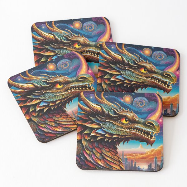 Item preview, Cosmic Trippy Dragon Dreams 13 designed and sold by Benito Del Ray.