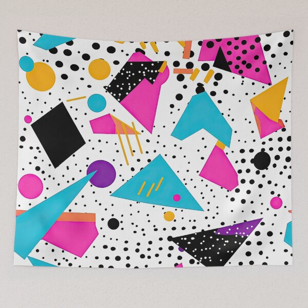Item preview, 80s and 90s Retro Pop Pattern designed and sold by AeonAcademy.
