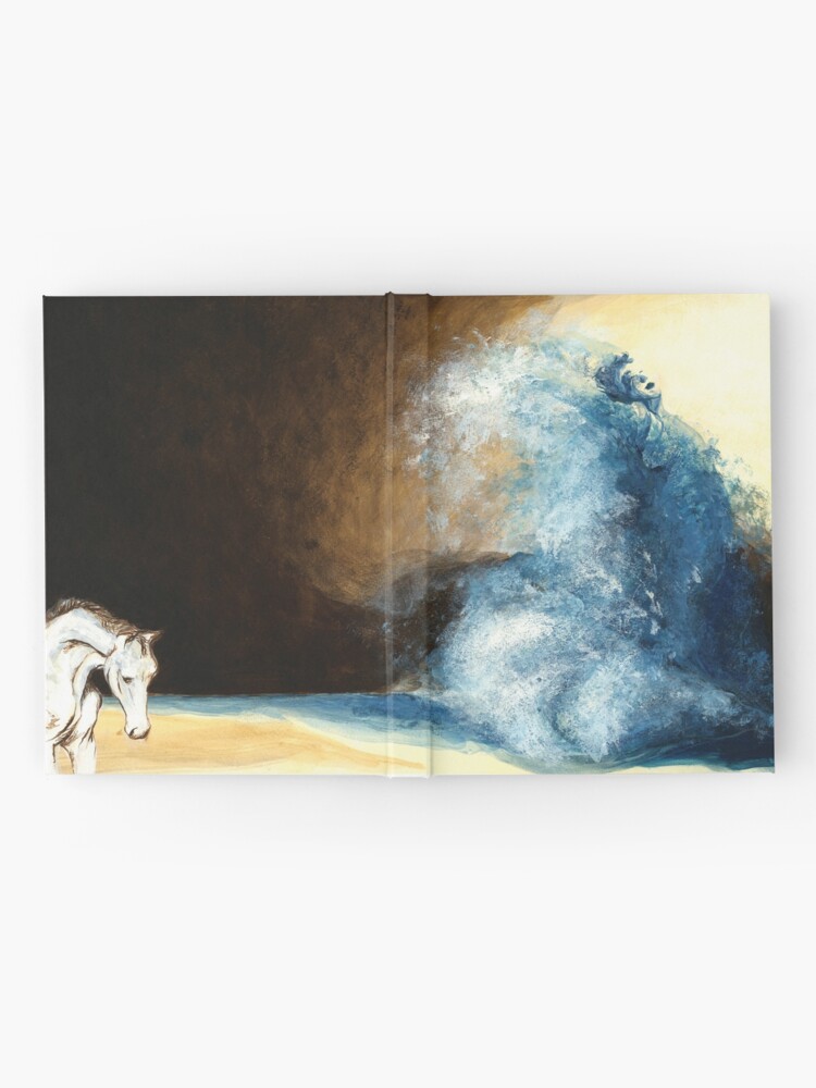 Alternate view of Children's book Wave Woman print Hardcover Journal