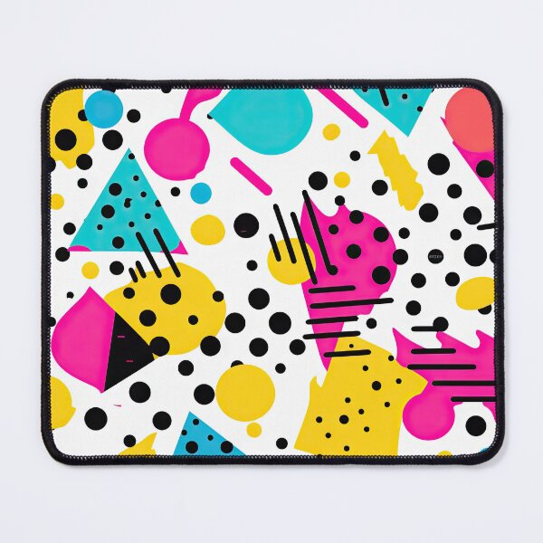 Item preview, Funky 80s and 90s Nostalgia Pop Pattern designed and sold by AeonAcademy.