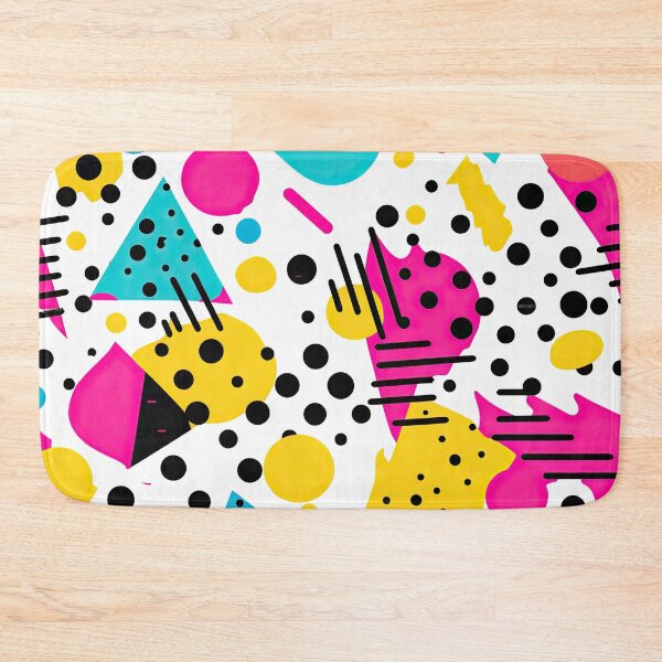 Item preview, Funky 80s and 90s Nostalgia Pop Pattern designed and sold by AeonAcademy.