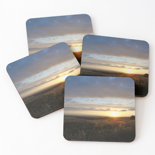 Item preview, Sunrise over fields in Oxfordshire designed and sold by Marie Clapton.