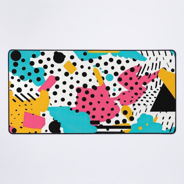 Item preview, Funky 80s and 90s Nostalgia Pop Pattern designed and sold by AeonAcademy.