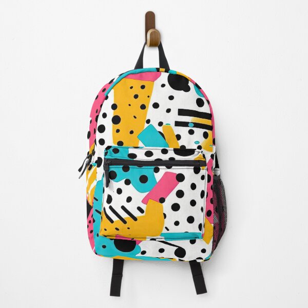 Item preview, Funky 80s and 90s Nostalgia Pop Pattern designed and sold by AeonAcademy.