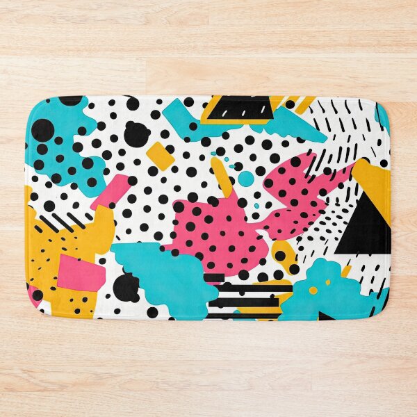 Item preview, Funky 80s and 90s Nostalgia Pop Pattern designed and sold by AeonAcademy.