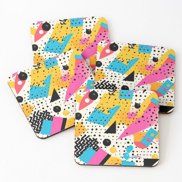 Item preview, 80s and 90s Retro Pop Pattern designed and sold by AeonAcademy.