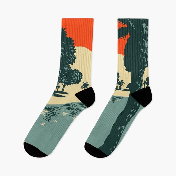 Item preview, Huacachina Peru Travel Art Vintage designed and sold by KrisSidDesigns.