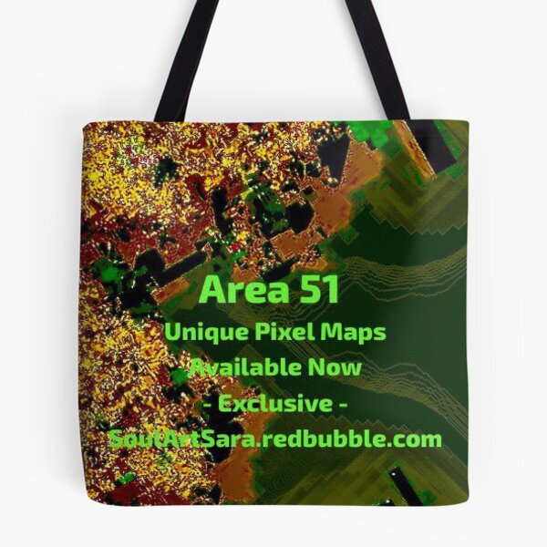 Item preview, Unique Pixel Art Maps of Area 51 - 54, made by SoulArtSara designed and sold by SoulArtSara.