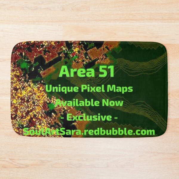 Item preview, Unique Pixel Art Maps of Area 51 - 54, made by SoulArtSara designed and sold by SoulArtSara.