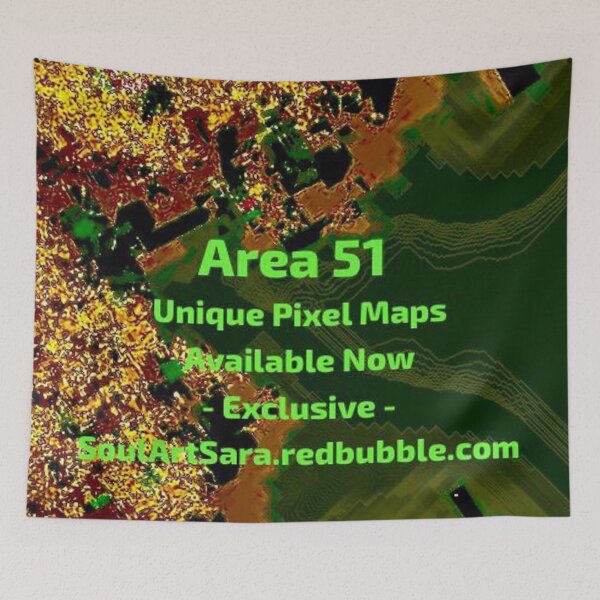 Item preview, Unique Pixel Art Maps of Area 51 - 54, made by SoulArtSara designed and sold by SoulArtSara.