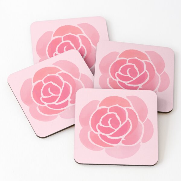 Item preview, Pink watercolor flower designed and sold by wonderxwander.
