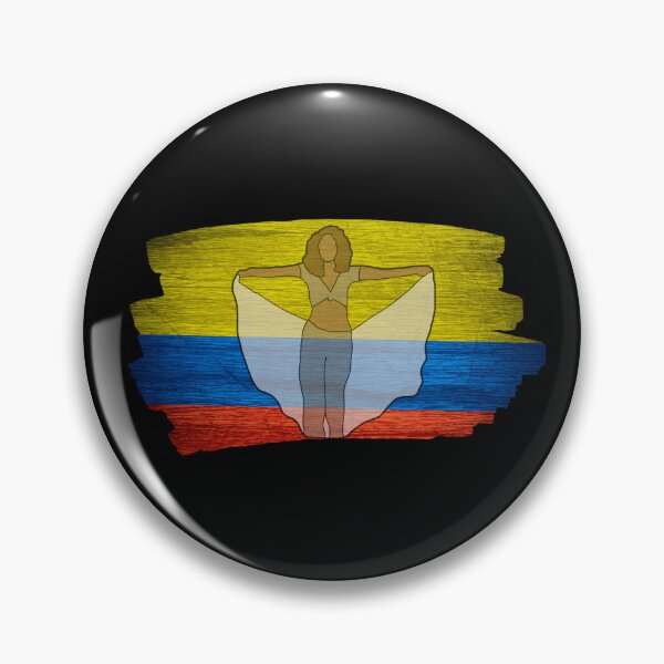 Item preview, Shakira Colombia Hips Don't Lie Barranquilla Sticker, T-Shirt designed and sold by designsbykateco.