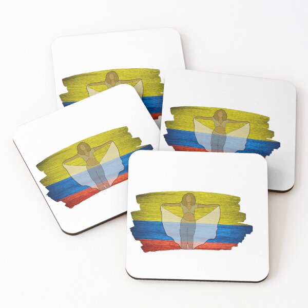 Item preview, Shakira Colombia Hips Don't Lie Barranquilla Sticker, T-Shirt designed and sold by designsbykateco.
