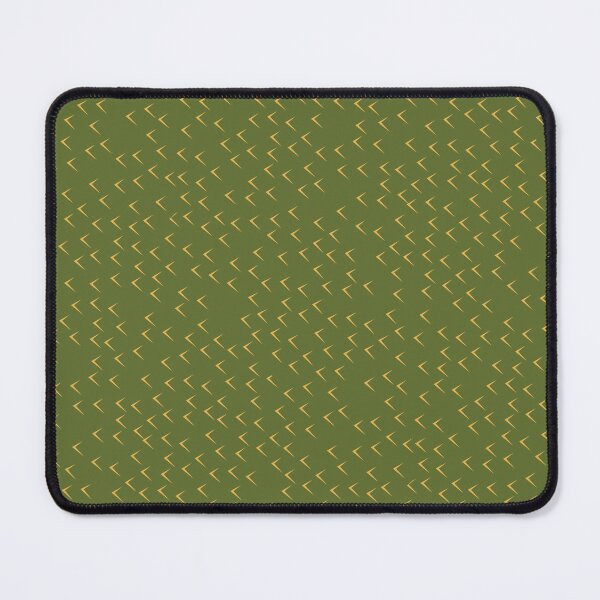 Item preview, Pattern of Yelllow Tiny Pinecone Findings on Green designed and sold by Marie Friddle.