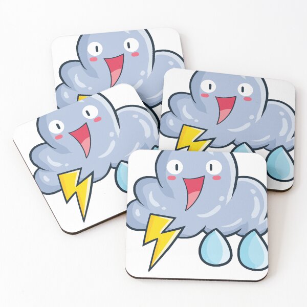 Item preview, Cute thunder rain cloud designed and sold by aidenddcjprice.