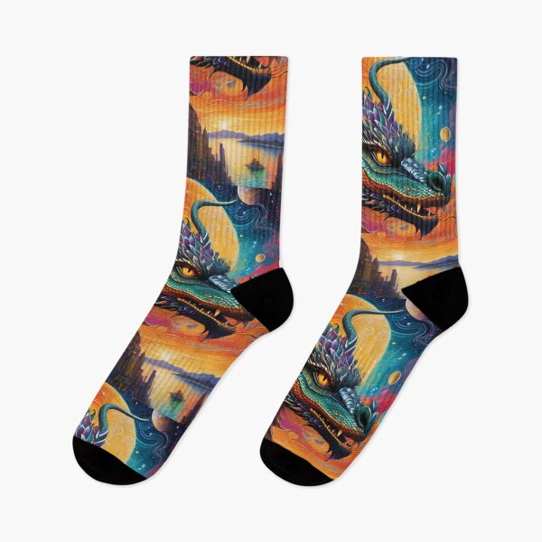 Item preview, Cosmic Trippy Dragon Dreams 14 designed and sold by Benito Del Ray.