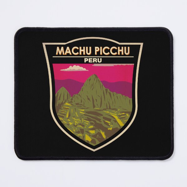 Item preview, Machu Picchu Peru Travel Art Badge designed and sold by KrisSidDesigns.