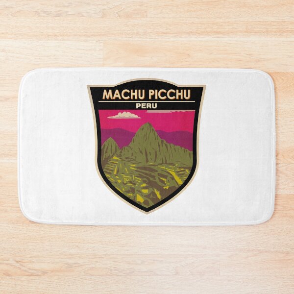 Item preview, Machu Picchu Peru Travel Art Badge designed and sold by KrisSidDesigns.