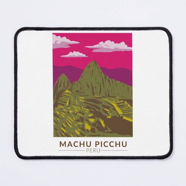 Item preview, Machu Picchu Peru Travel Art Vintage designed and sold by KrisSidDesigns.
