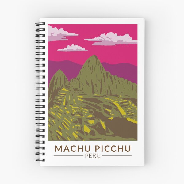 Item preview, Machu Picchu Peru Travel Art Vintage designed and sold by KrisSidDesigns.