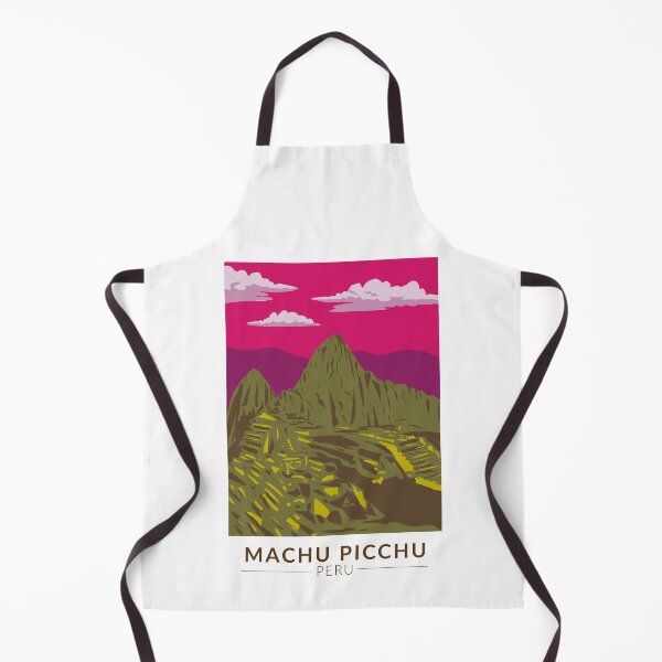 Item preview, Machu Picchu Peru Travel Art Vintage designed and sold by KrisSidDesigns.