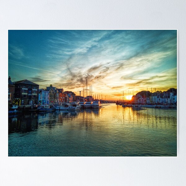 Item preview, Weymouth Harbour Sunrise designed and sold by Marie Clapton.