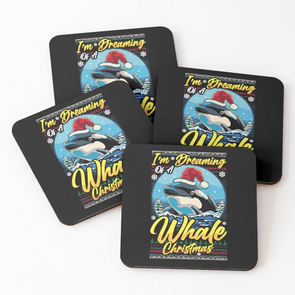 Artikelvorschau, Funny Santa Whale Pun Mens Womens Ugly Christmas Orca Whale entworfen und verkauft von KsuAnn.