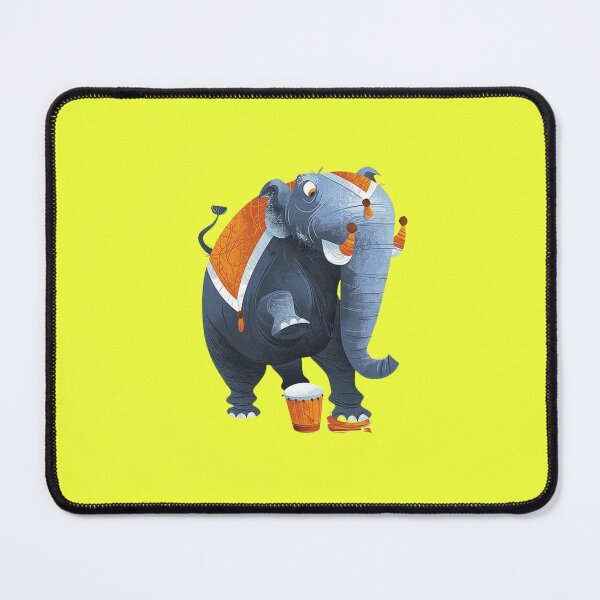 Item preview, elephant blue elephant designed and sold by FaridStoore.