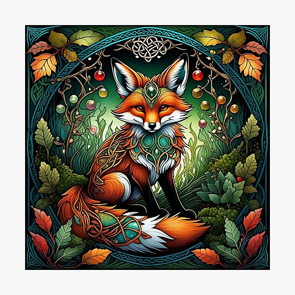 Item preview, Fox in the forest designed and sold by Antagon83.