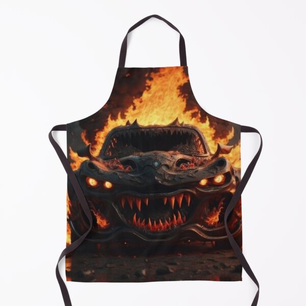 Item preview, Inferno Fury: Sinister Monster Car designed and sold by THEVOICE-AI.