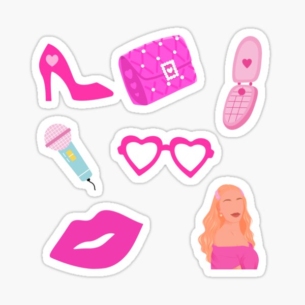 Aesthetic girly cute Journal sticker pack | Sticker