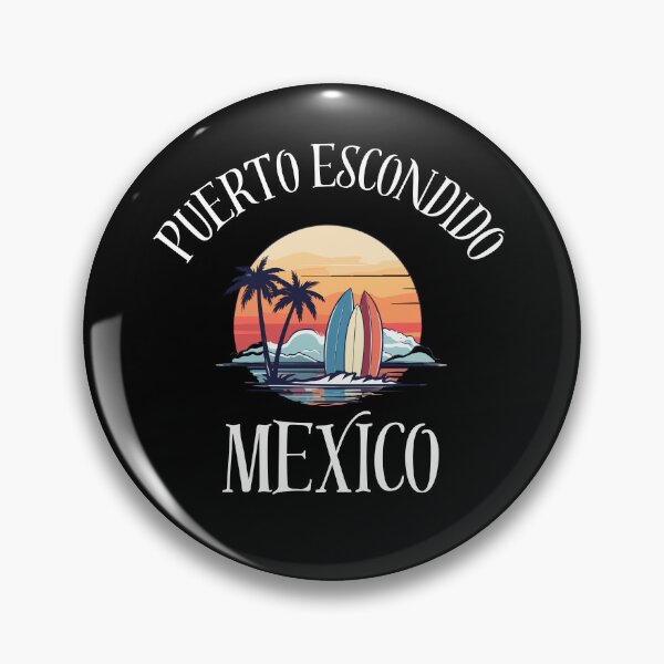 Item preview, Puerto Escondido Palm Trees And Surfboards Design designed and sold by RektRepublic.
