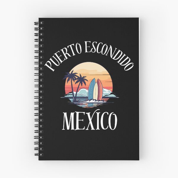Item preview, Puerto Escondido Palm Trees And Surfboards Design designed and sold by RektRepublic.