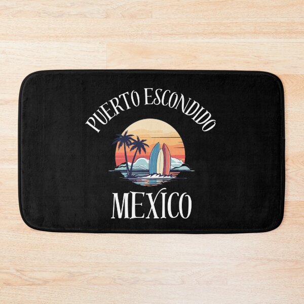Item preview, Puerto Escondido Palm Trees And Surfboards Design designed and sold by RektRepublic.