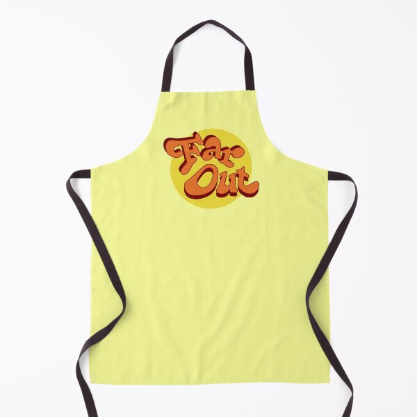 Item preview, Far Out - Yellow and Orange Psychedelic quote designed and sold by social-dilemma.
