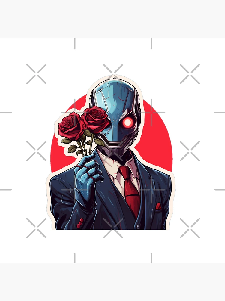 Imagen 3 de 3, Chapa con la obra Technological Romance, diseñada y vendida por RiffraffDesigns.