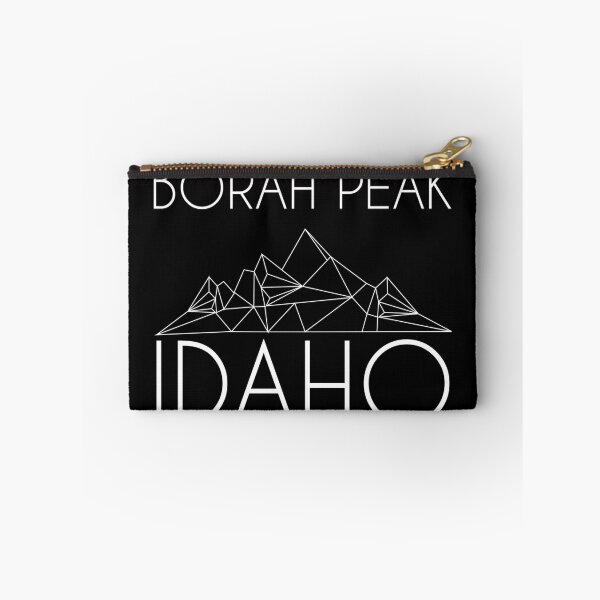 Item preview, Borah Peak Idaho Minimal Mountains Hiking Outdoors Love Heartbeat designed and sold by hnwc.