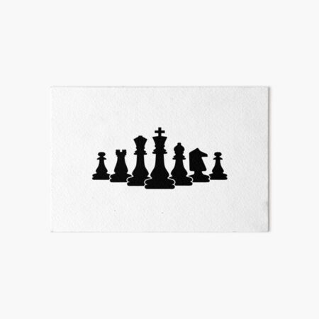 Chess Games Art Board Print for Sale by Utopipia