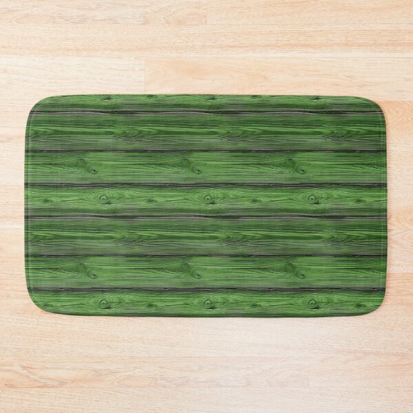 Item preview, Green Aged Barn Wood Horizontal Planks Pattern designed and sold by Sturdust.