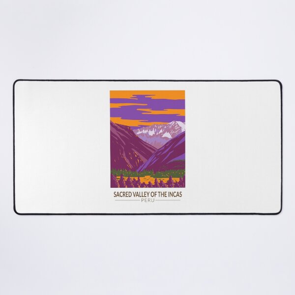 Item preview, Sacred Valley Peru Travel Art Vintage designed and sold by KrisSidDesigns.