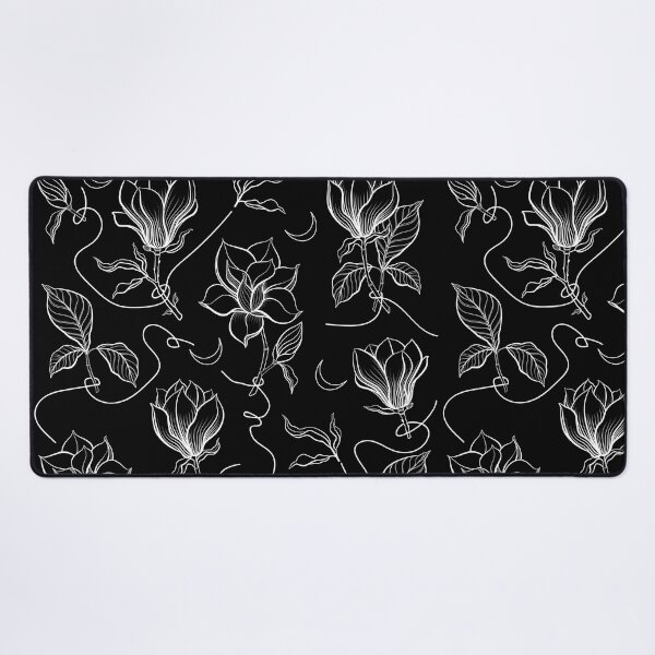Artikelvorschau, Cooles Blumenmuster mit blühendem Mond und Magnolien entworfen und verkauft von rinaocean.