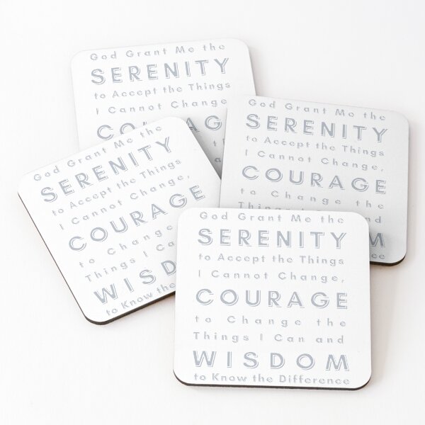 Item preview, Serenity Prayer aa prayer designed and sold by artist-pride.