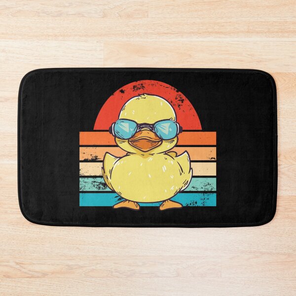 Item preview, Cool Retro Yellow Duck in Sunglasses 70s 80s Funny Duck designed and sold by KsuAnn.