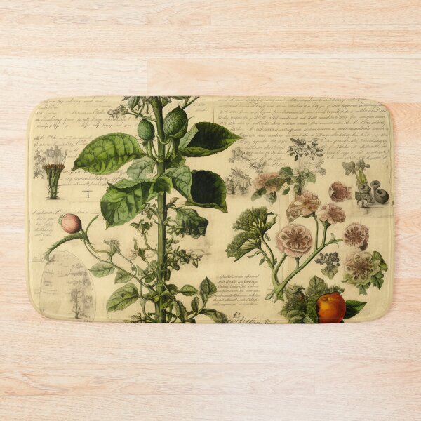 Item preview, Old Plant Drawings of Horticulture and Botany  designed and sold by BrandonArtWorld.